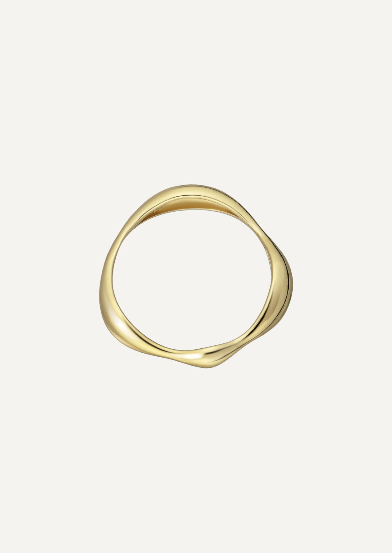 The Onda Ring in Gold Vermeil - Molten Store