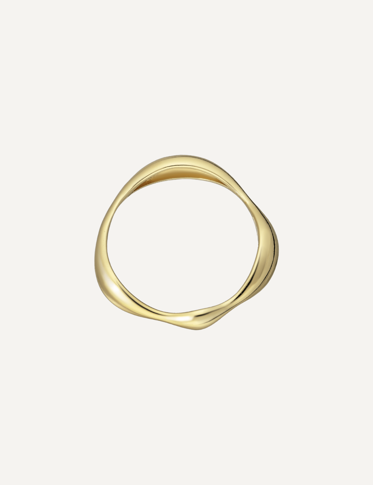 The Onda Ring in Gold Vermeil - Molten Store