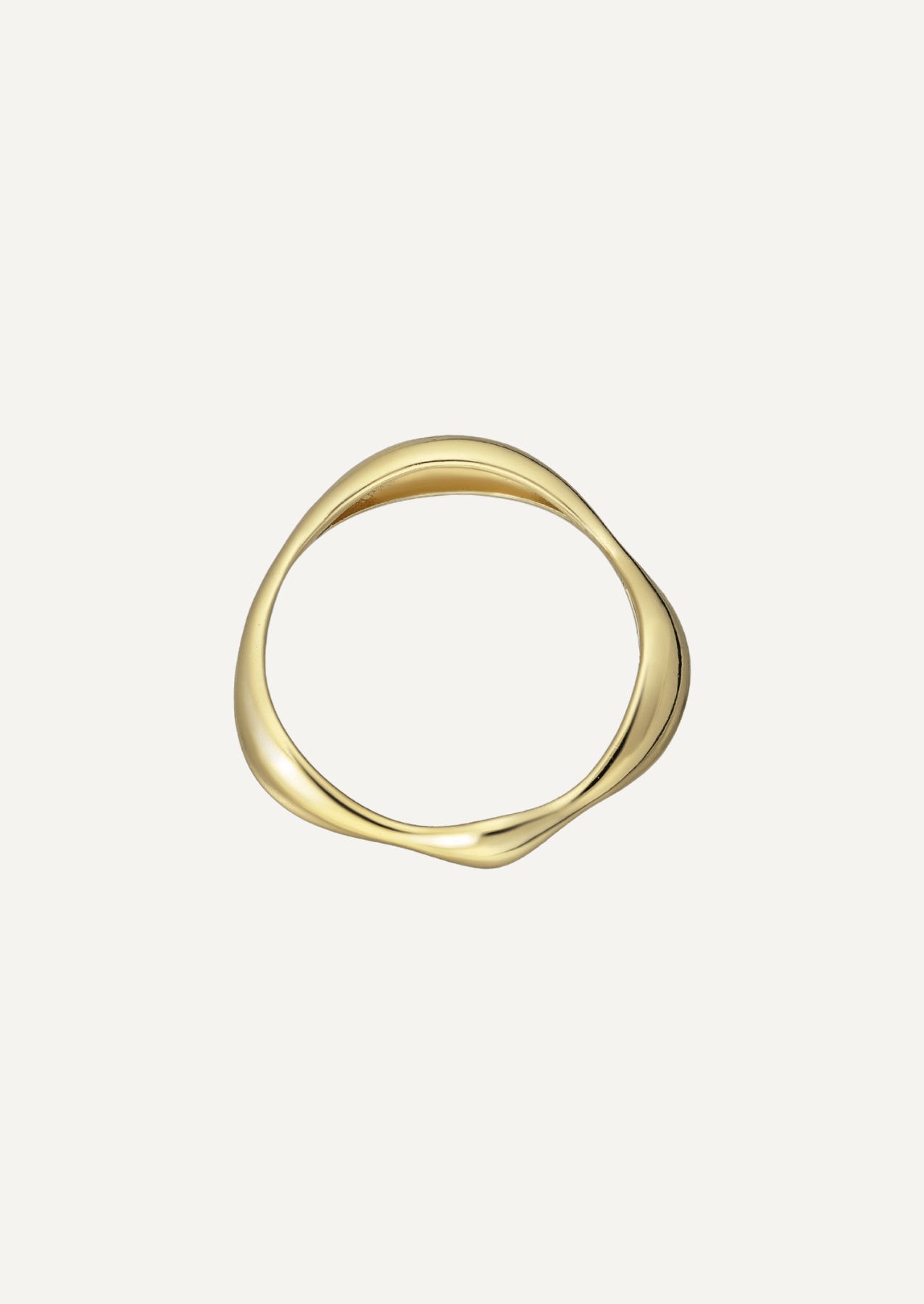 The Onda Ring in Gold Vermeil - Molten Store