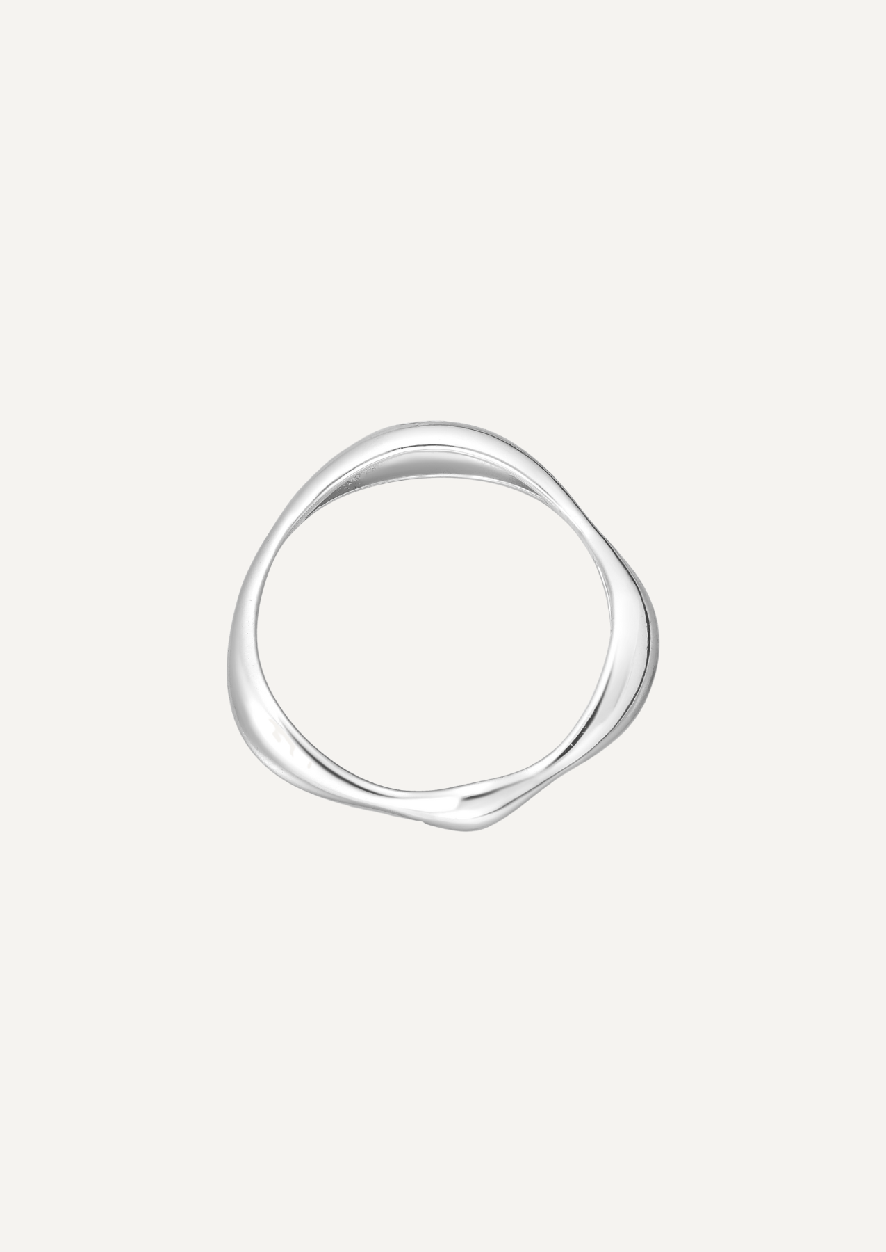 The Onda Ring in Sterling Silver - Molten Store
