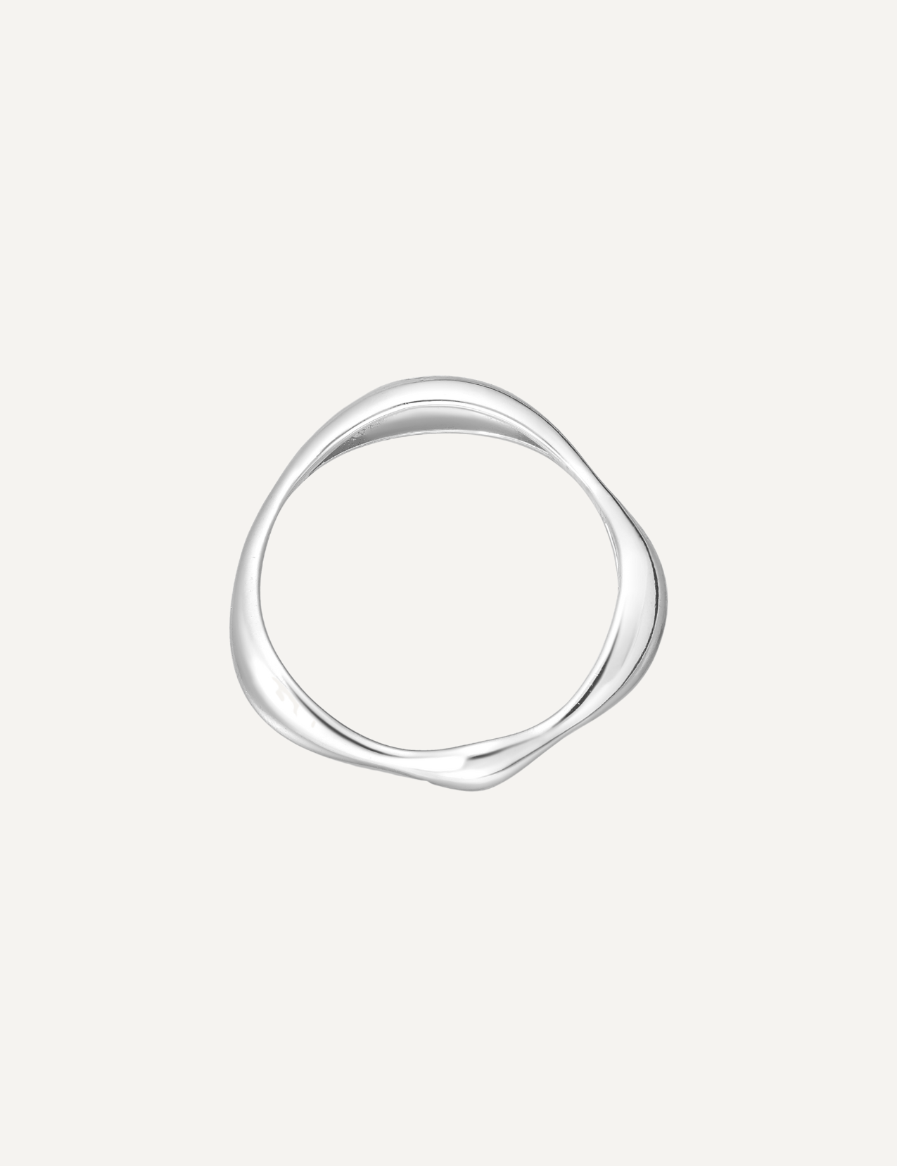 The Onda Ring in Sterling Silver - Molten Store