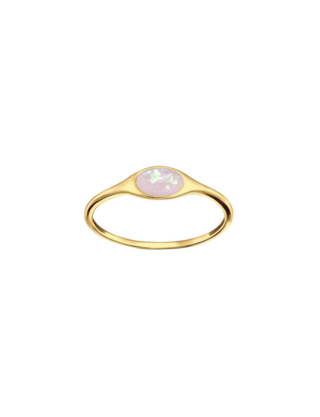 The Opalescent 14ct Gold Vermeil Ring - Molten Store