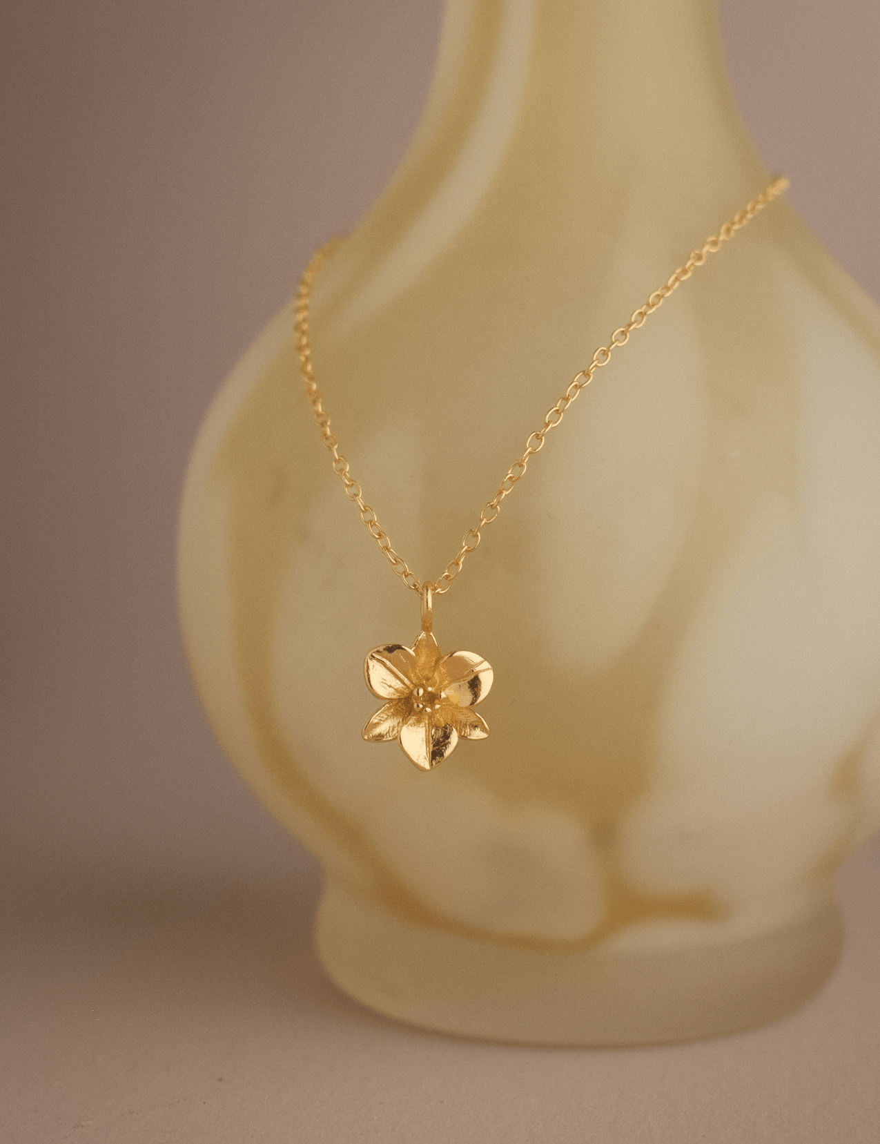 The Orchid 14ct Gold Vermeil Bracelet - Molten Store