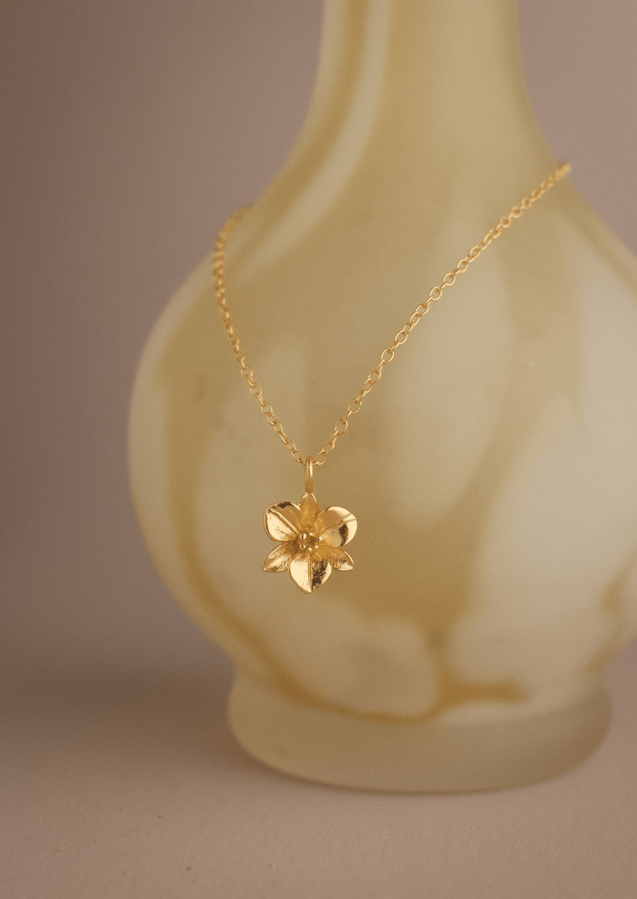 The Orchid 14ct Gold Vermeil Bracelet - Molten Store