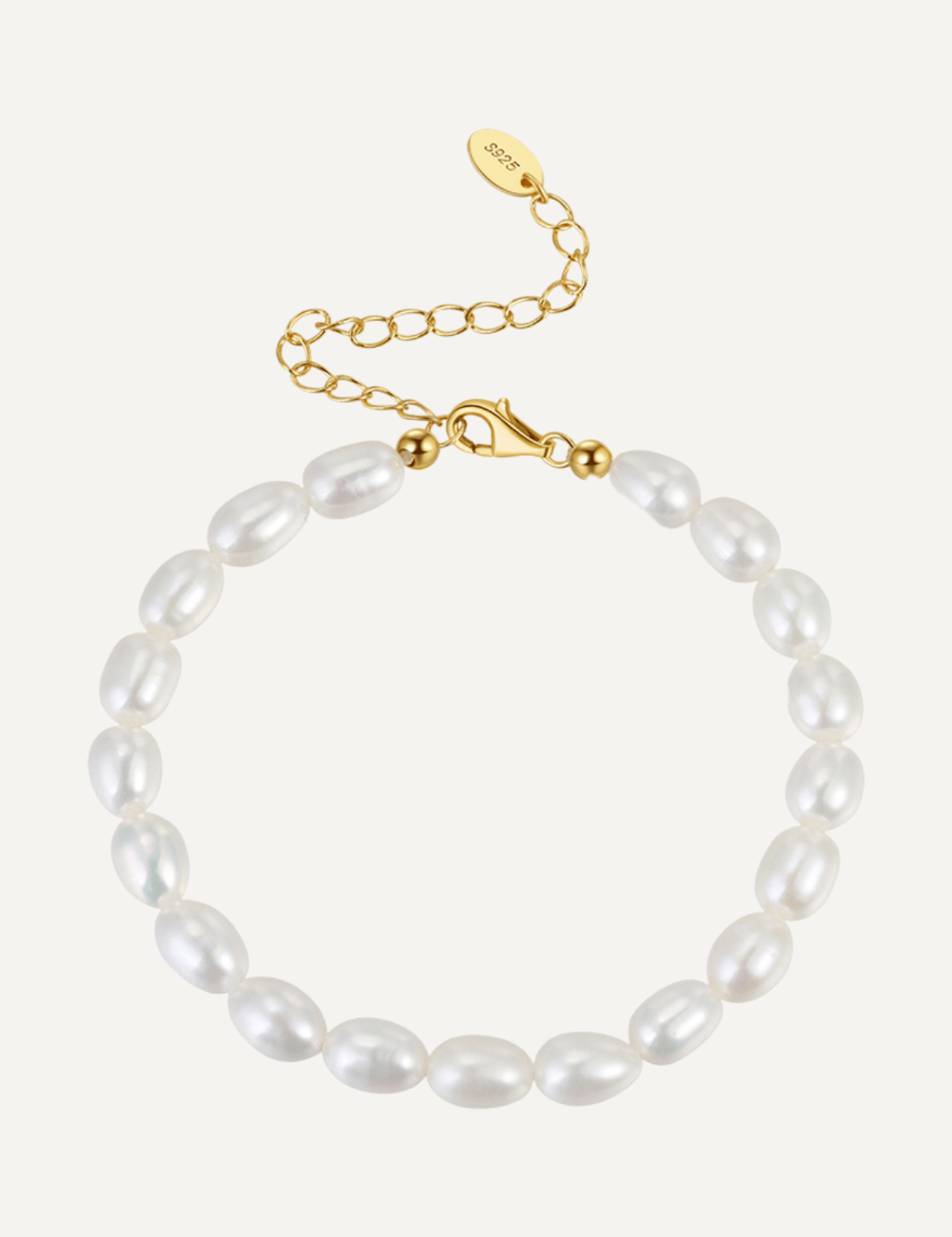 The Oriel Bracelet with Freshwater Pearl - Molten Store