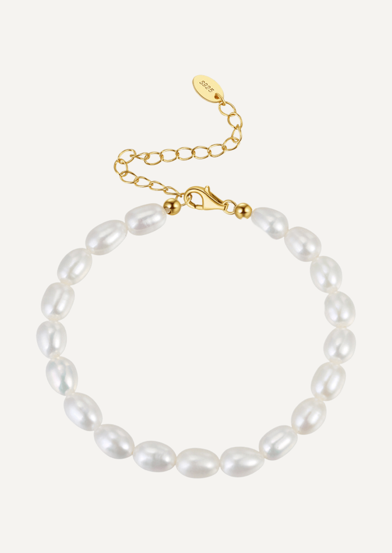 The Oriel Bracelet with Freshwater Pearl - Molten Store
