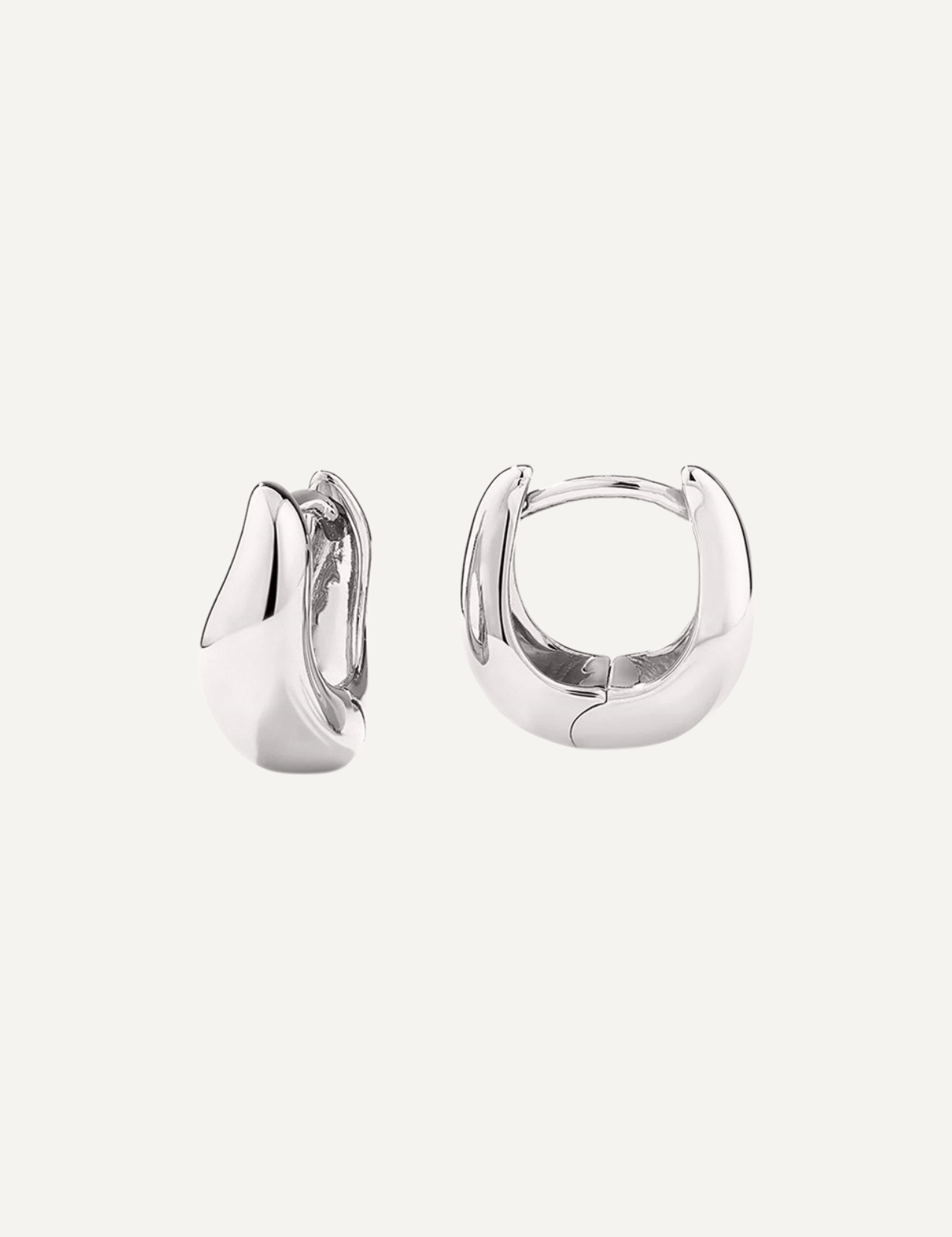 The Oris Huggies in Sterling Silver - Molten Store