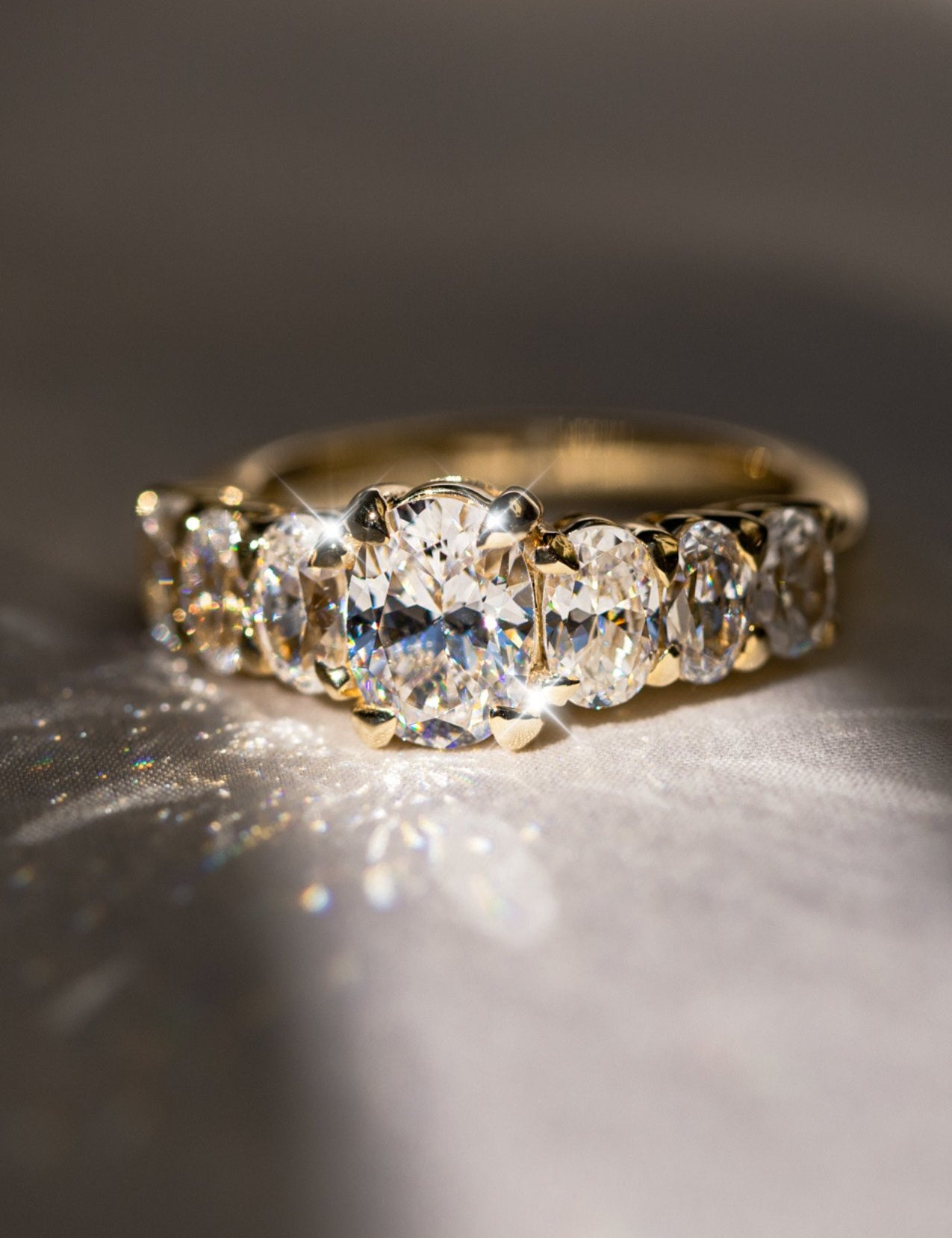 The Oval Banks Rose Gold Ring Setting - Molten Store