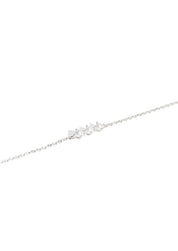 The Pearl Corsage Silver Bracelet - Molten Store
