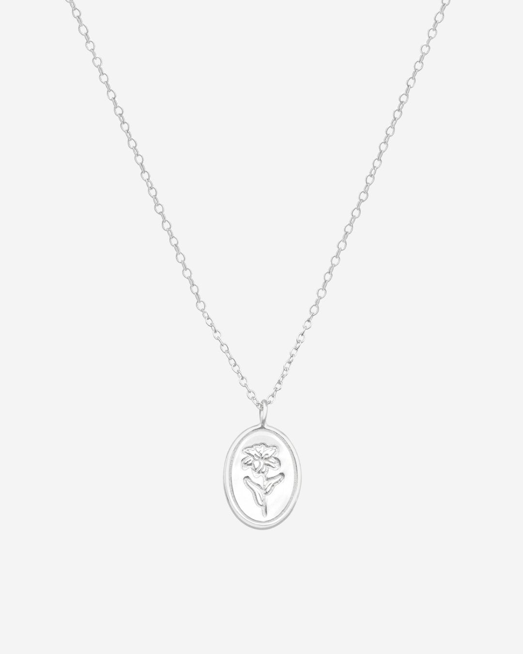 The Perennial Sterling Silver Pendant Necklace - Molten Store