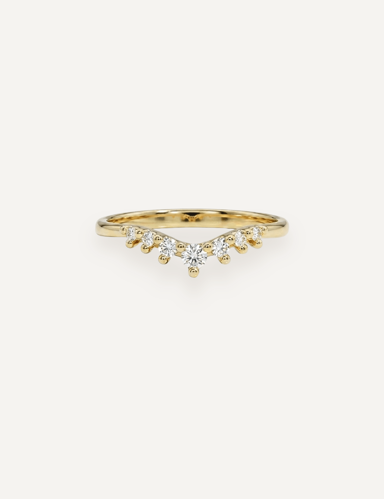 The Petal Curved Band - Molten Store