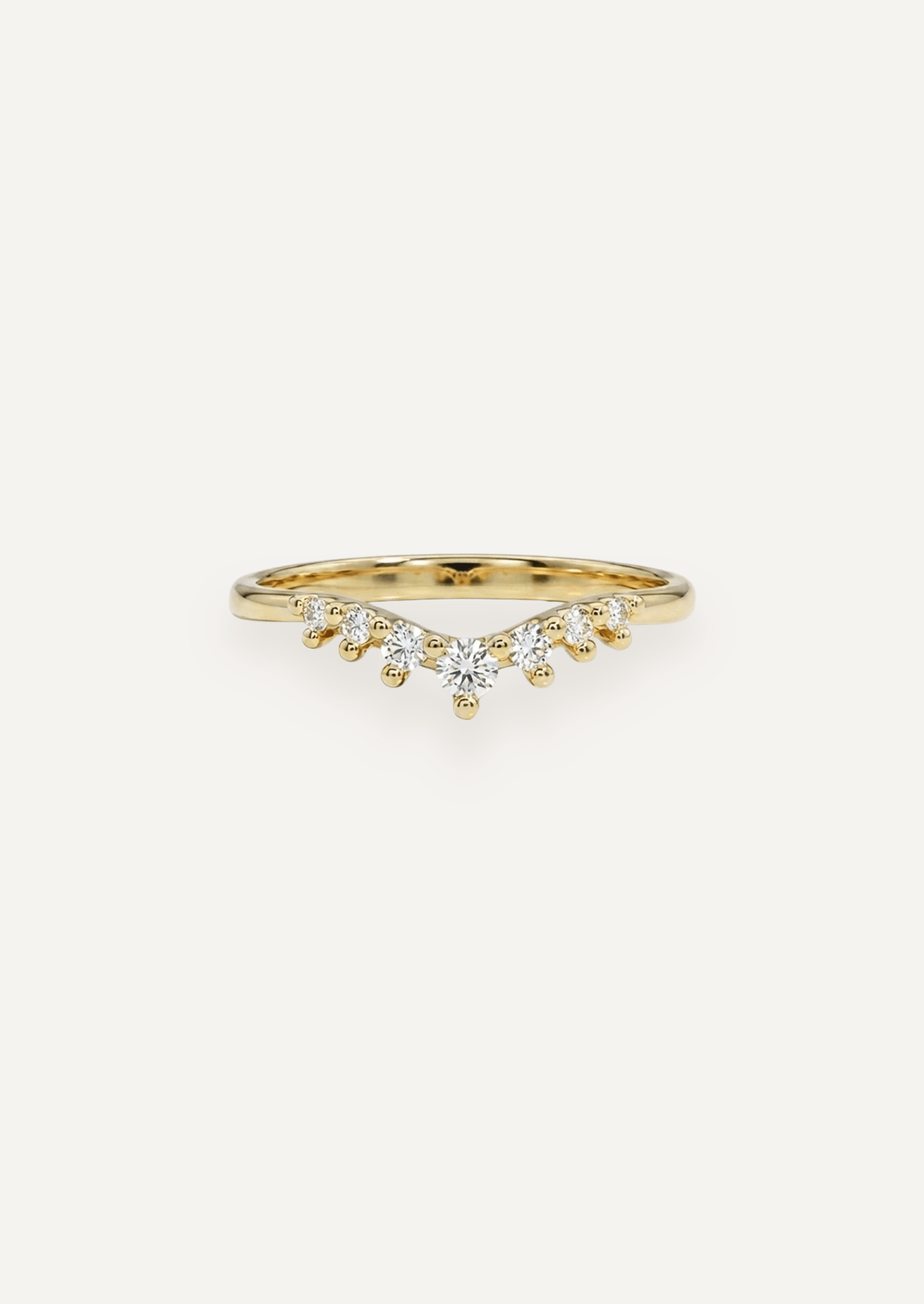 The Petal Curved Band - Molten Store