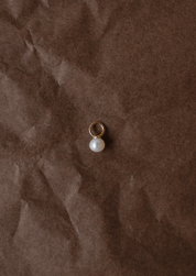 The Poise Gold Vermeil Pearl Earring Charm - Molten Store