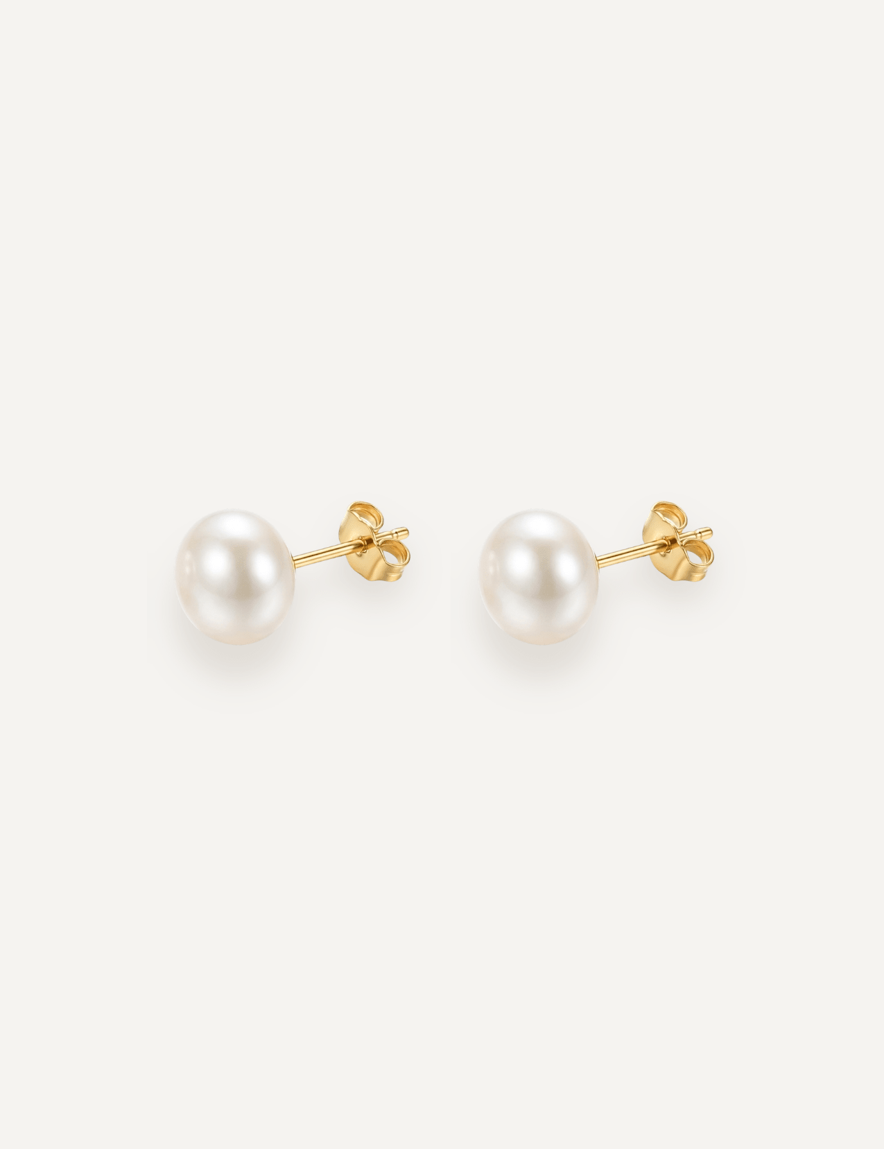 The Prim Freshwater Pearl Stud Earrings - Molten Store