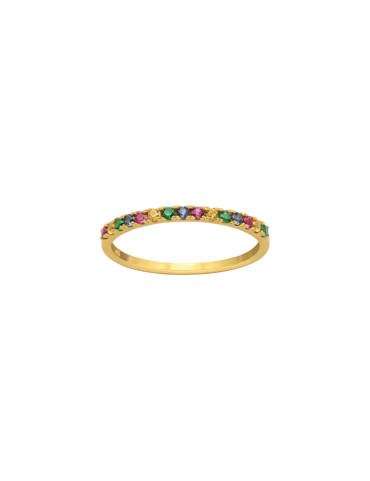 The Prism 14ct Gold Vermeil Ring - Molten Store