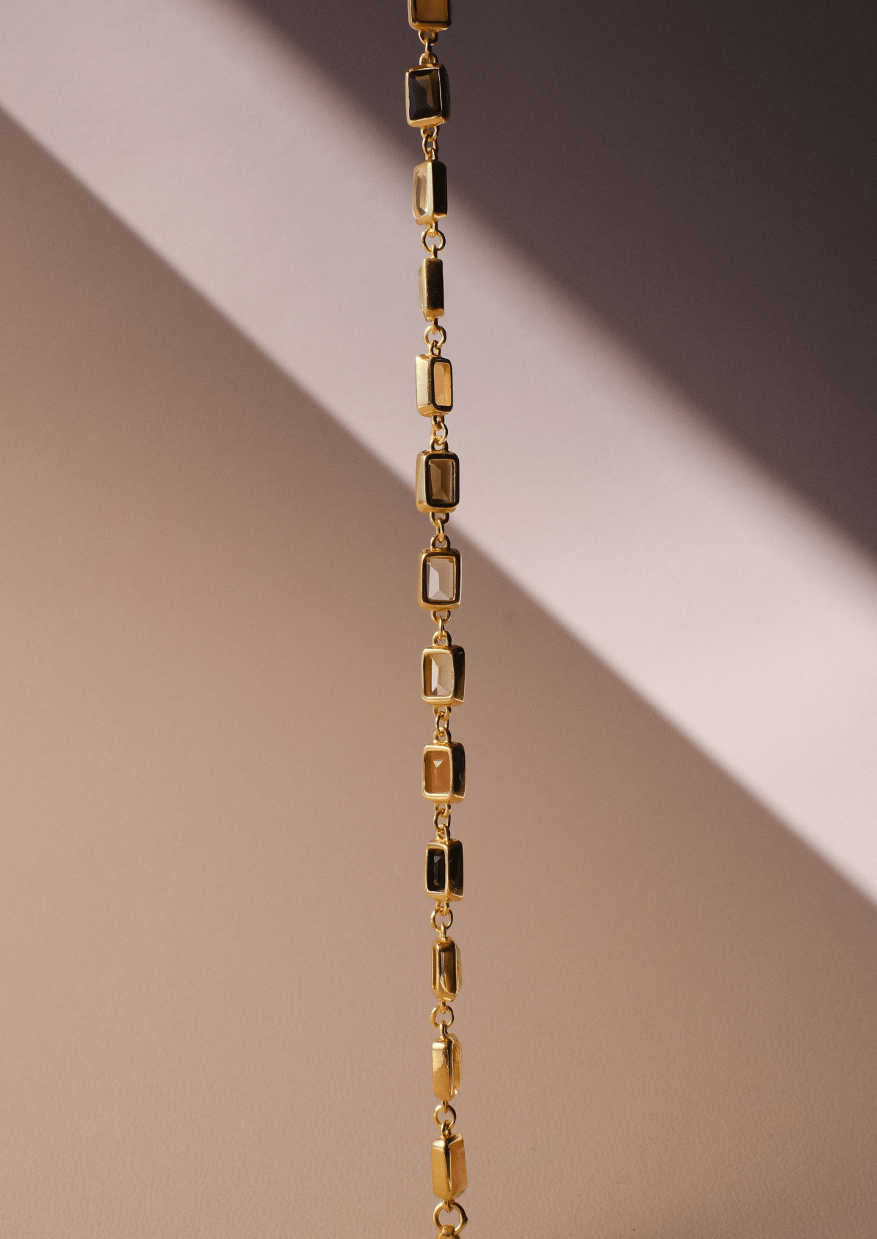 The Reign Gold Vermeil Multi - Stone Bracelet - Molten Store