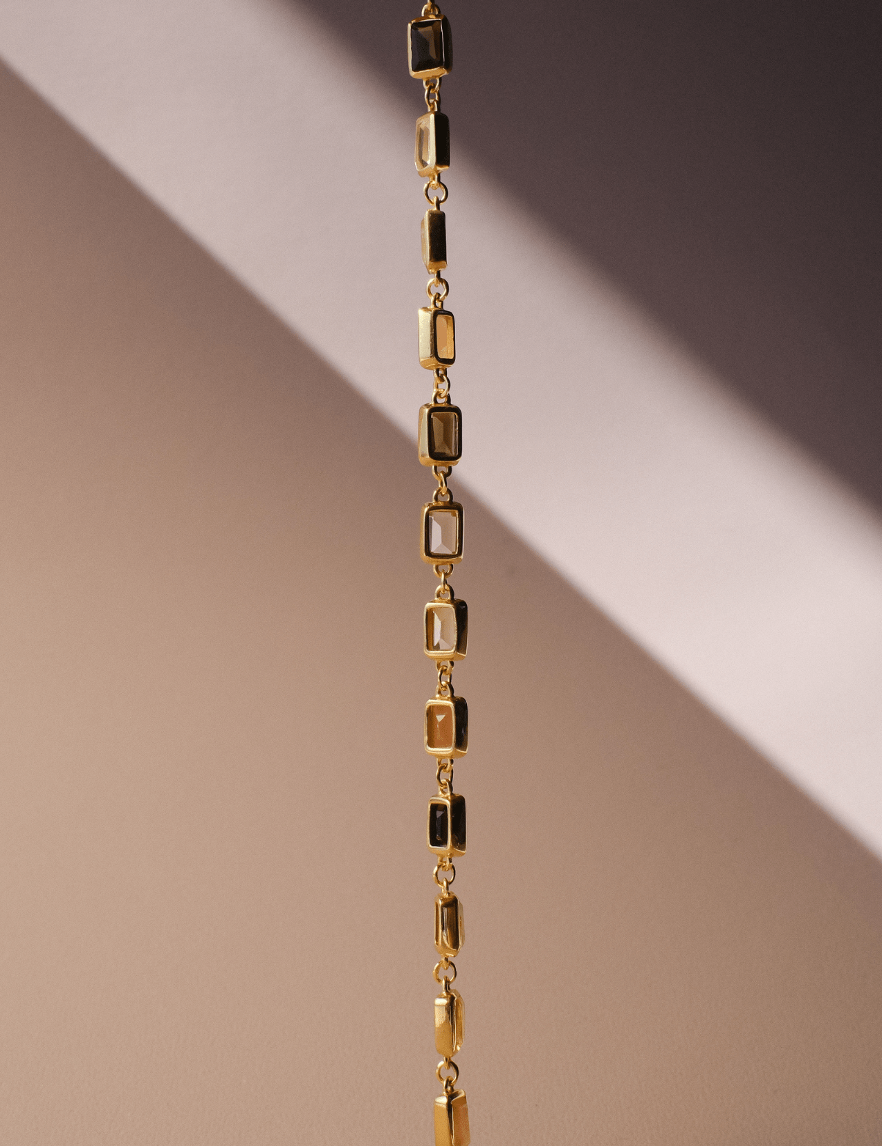 The Reign Gold Vermeil Multi - Stone Bracelet - Molten Store