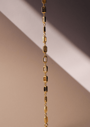 The Reign Gold Vermeil Multi - Stone Bracelet - Molten Store