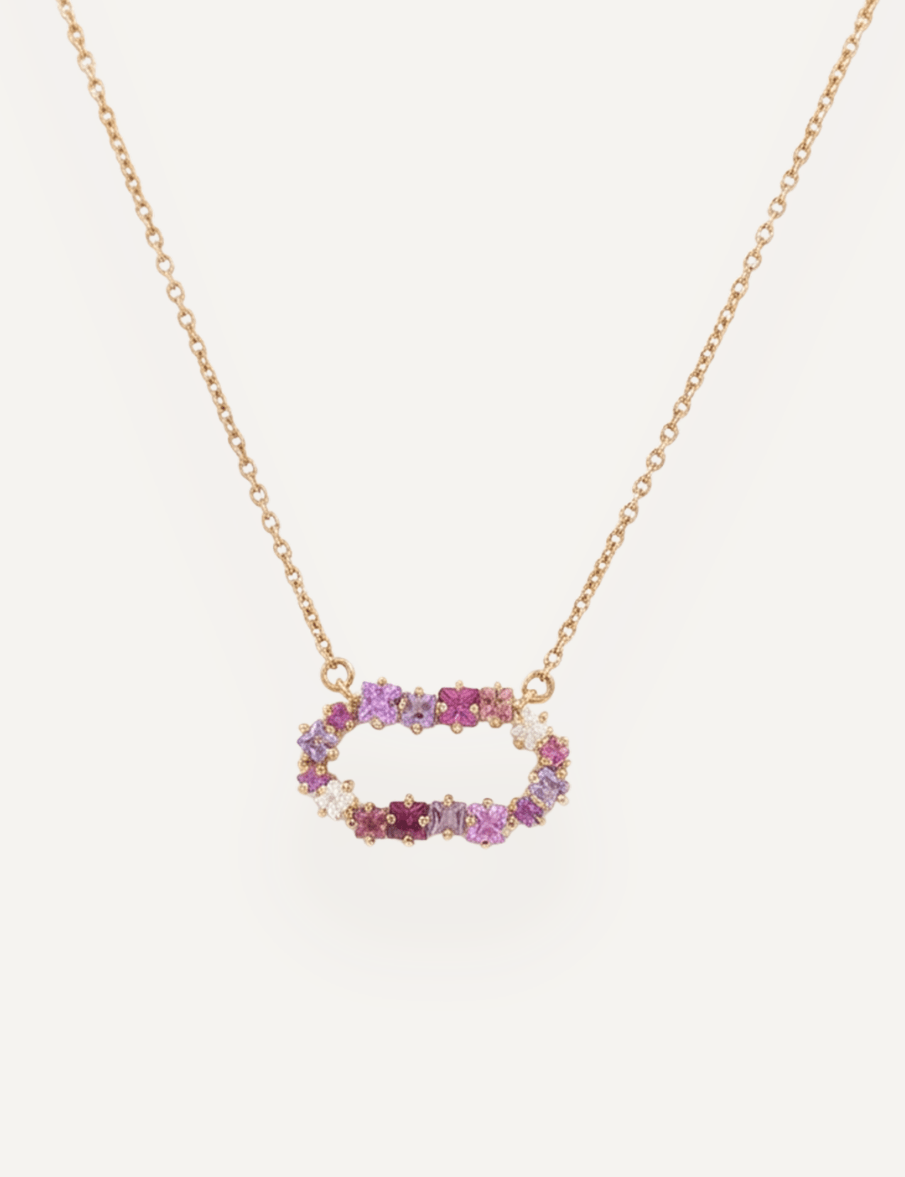 The Roselle 9ct Yellow Gold Necklace - Molten Store
