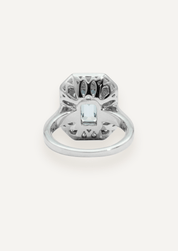 The Sadie Ring with 1.63ct Aquamarine - Molten Store
