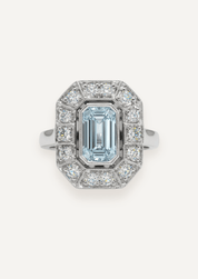 The Sadie Ring with 1.63ct Aquamarine - Molten Store