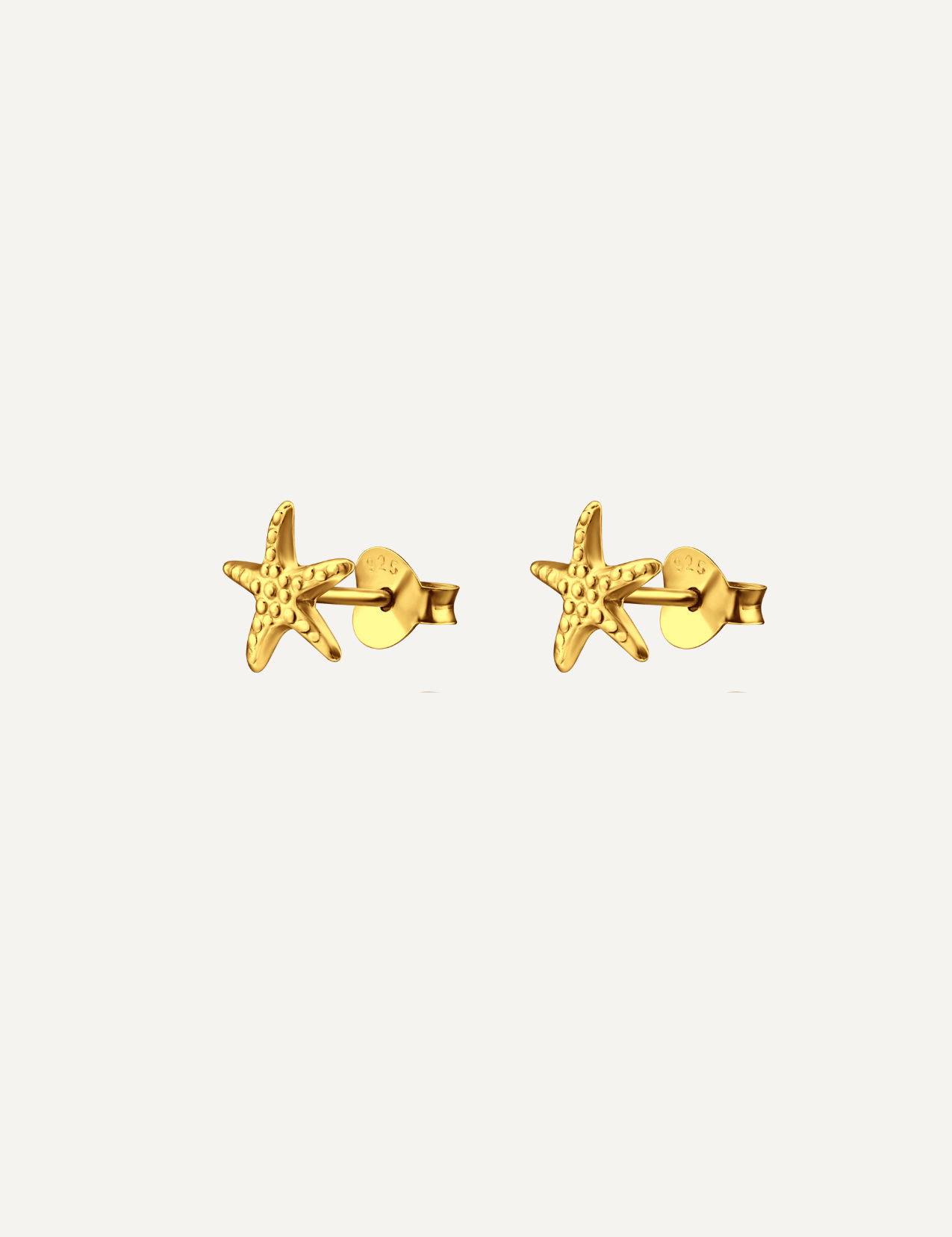 The Shoal Gold Vermeil Stud Earrings - Molten Store