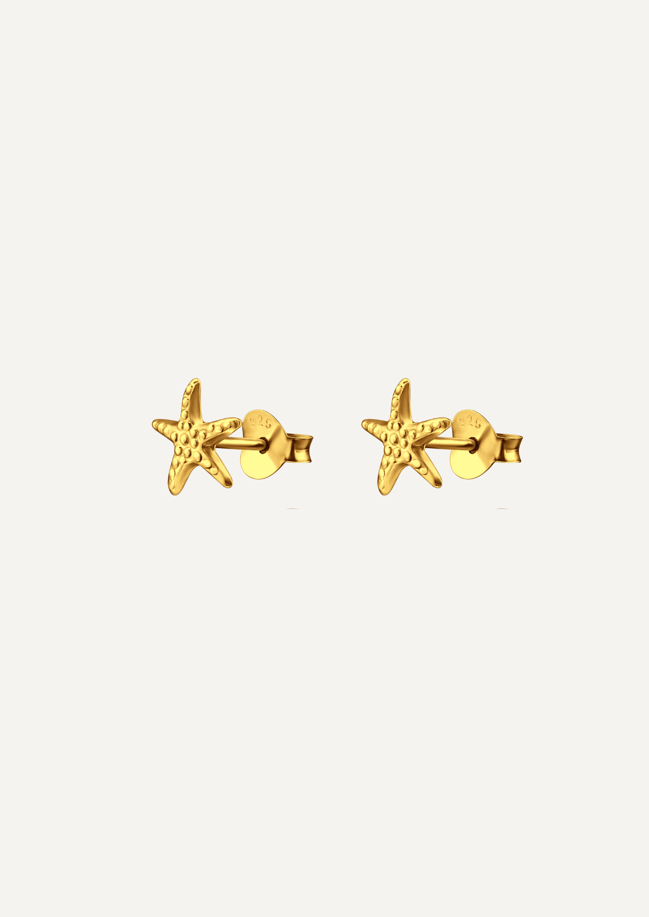 The Shoal Gold Vermeil Stud Earrings - Molten Store