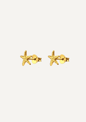 The Shoal Gold Vermeil Stud Earrings - Molten Store