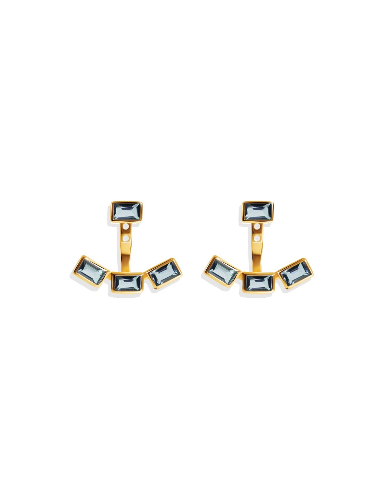 The Siren Studs & The Neptune Ear Jackets Set - Molten Store