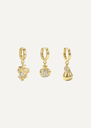 The Soirée Gold Vermeil Charm - Molten Store