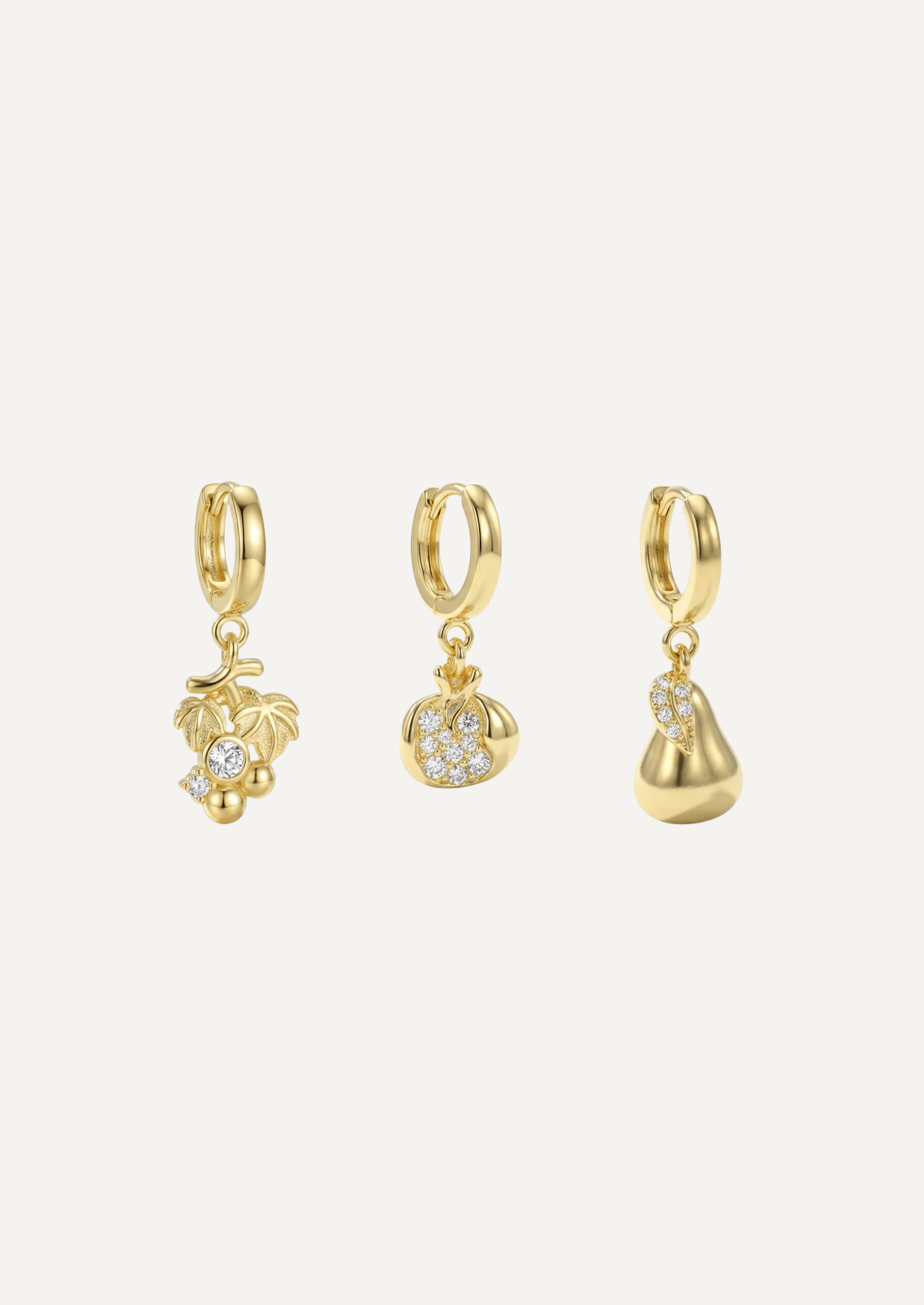 The Soirée Gold Vermeil Charm - Molten Store