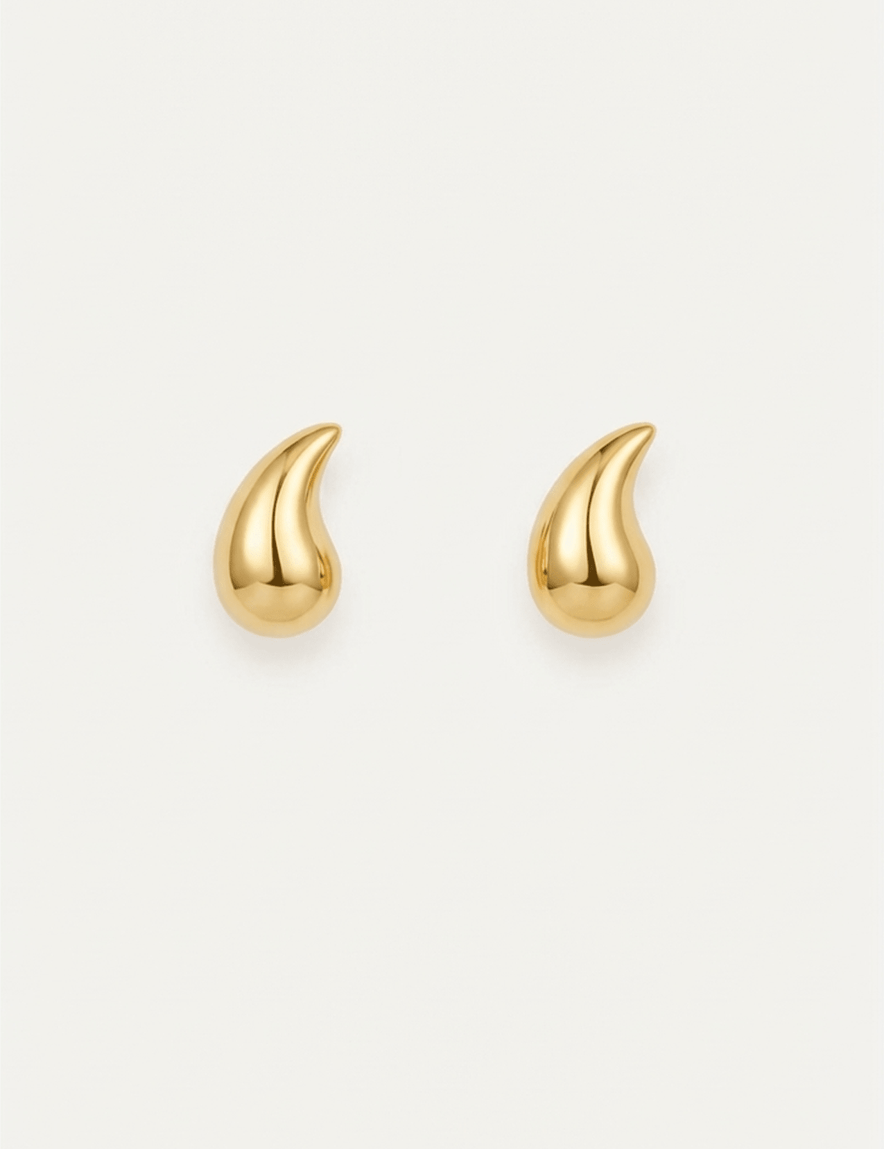 The Sola Gold Vermeil Stud Earrings - Molten Store