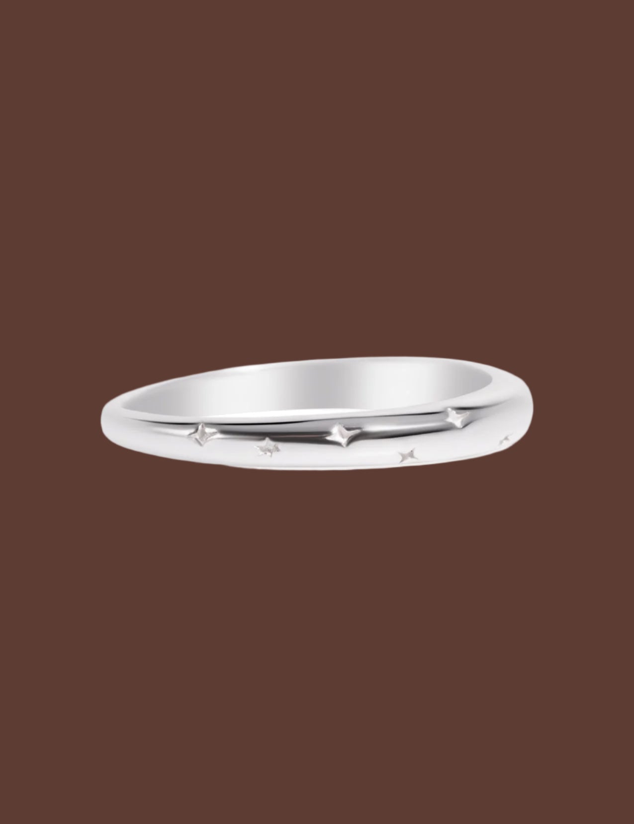 The Starlit Silver Ring - Molten Store