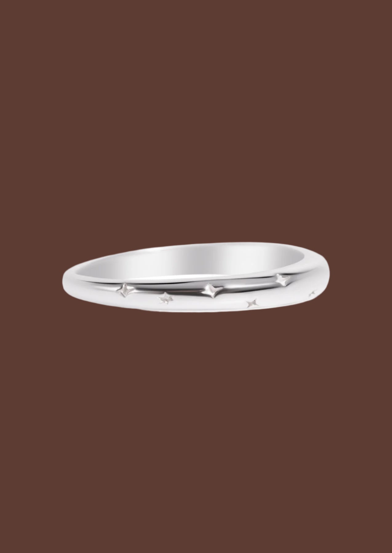 The Starlit Silver Ring - Molten Store