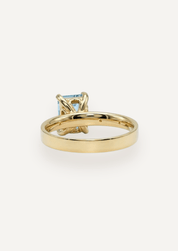 The Stella Ring with 1.43ct Aquamarine - Molten Store