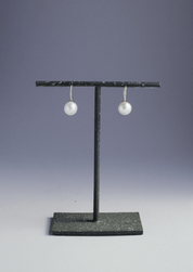 The Still Sterling Silver Pearl Earrings - Molten Store