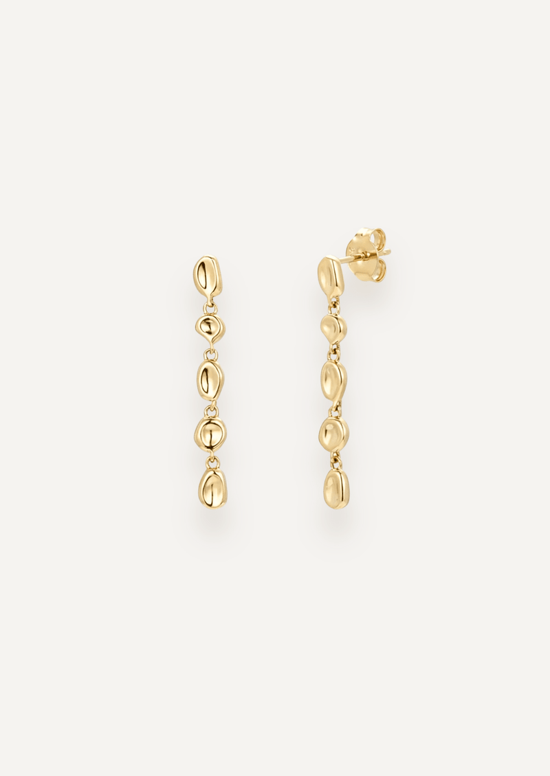The Suvi Gold Vermeil Earrings - Molten Store