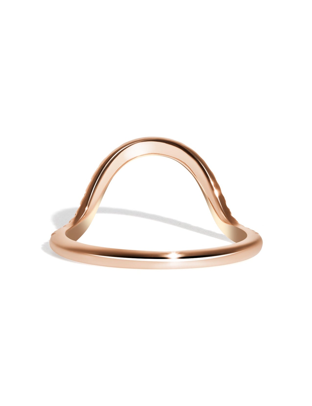 The Swoon Diamond Band Rose Gold - Molten Store