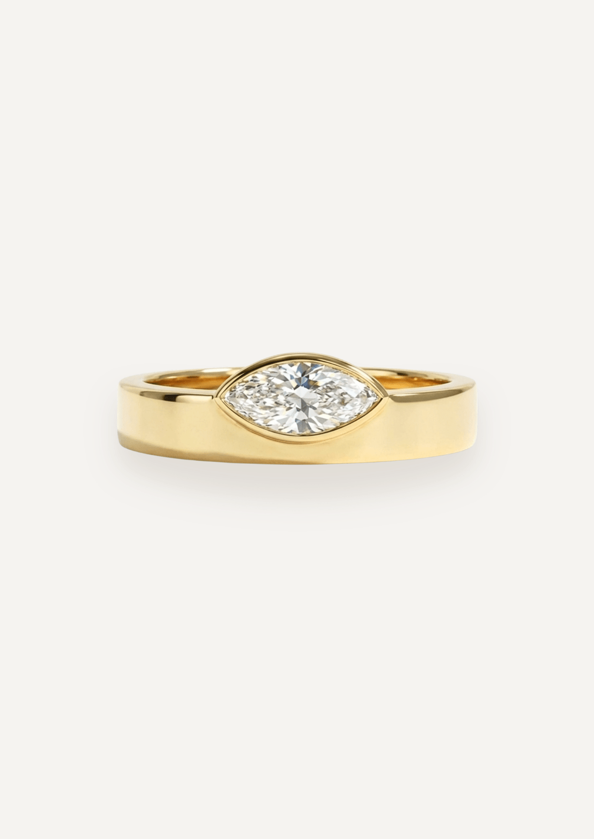 The Sylvie Solitaire Ring - Molten Store