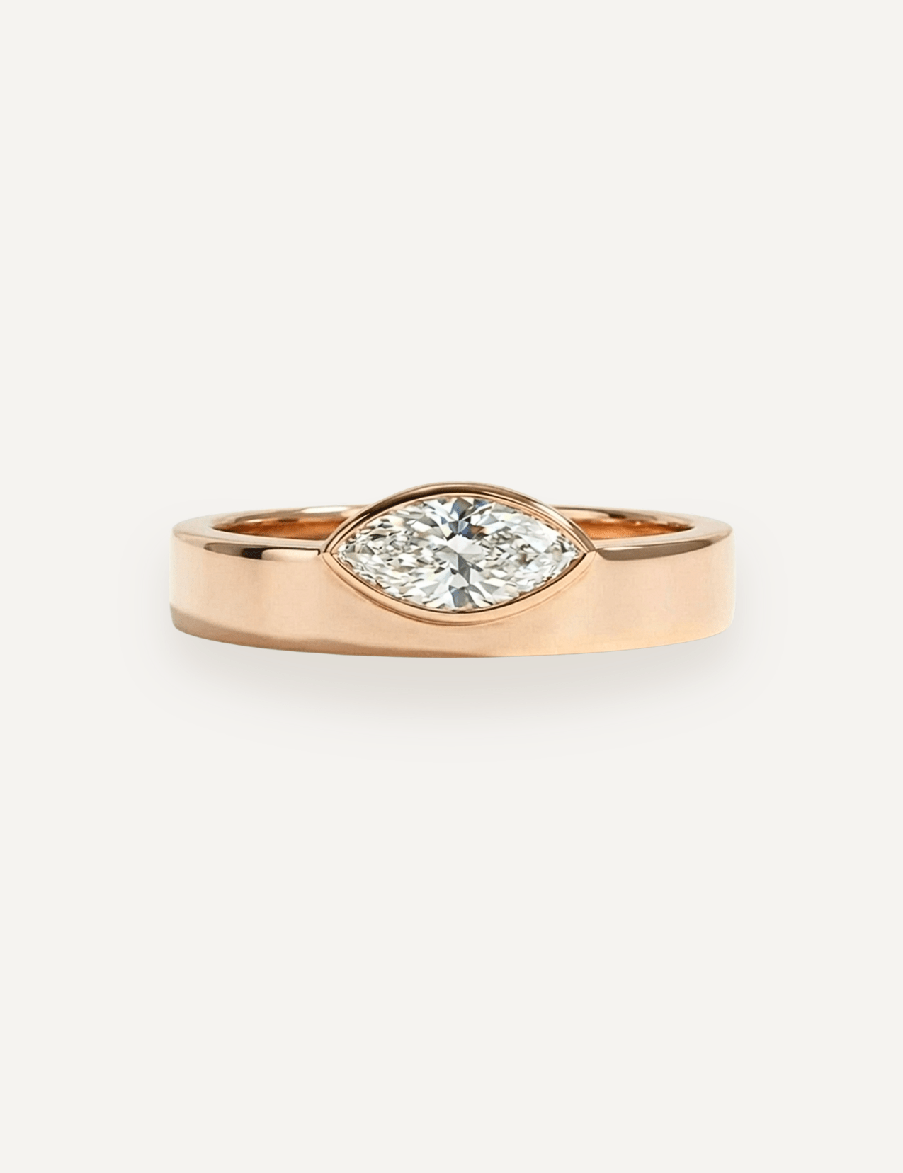 The Sylvie Solitaire Ring - Molten Store