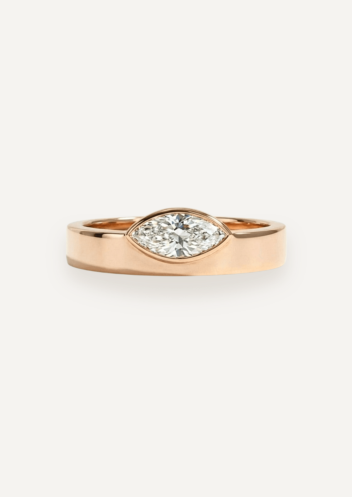 The Sylvie Solitaire Ring - Molten Store