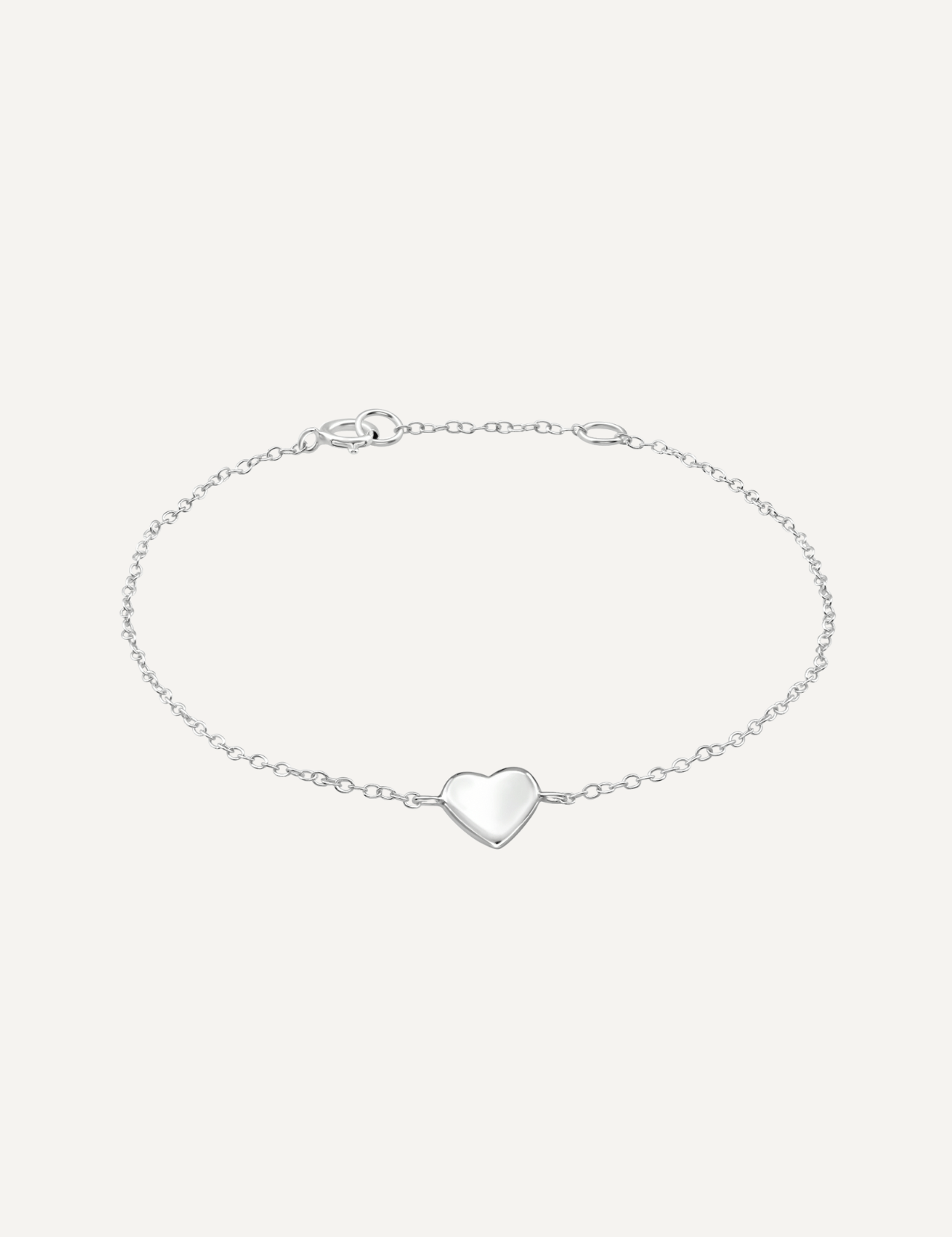 The Take Heart Silver Bracelet - Molten Store