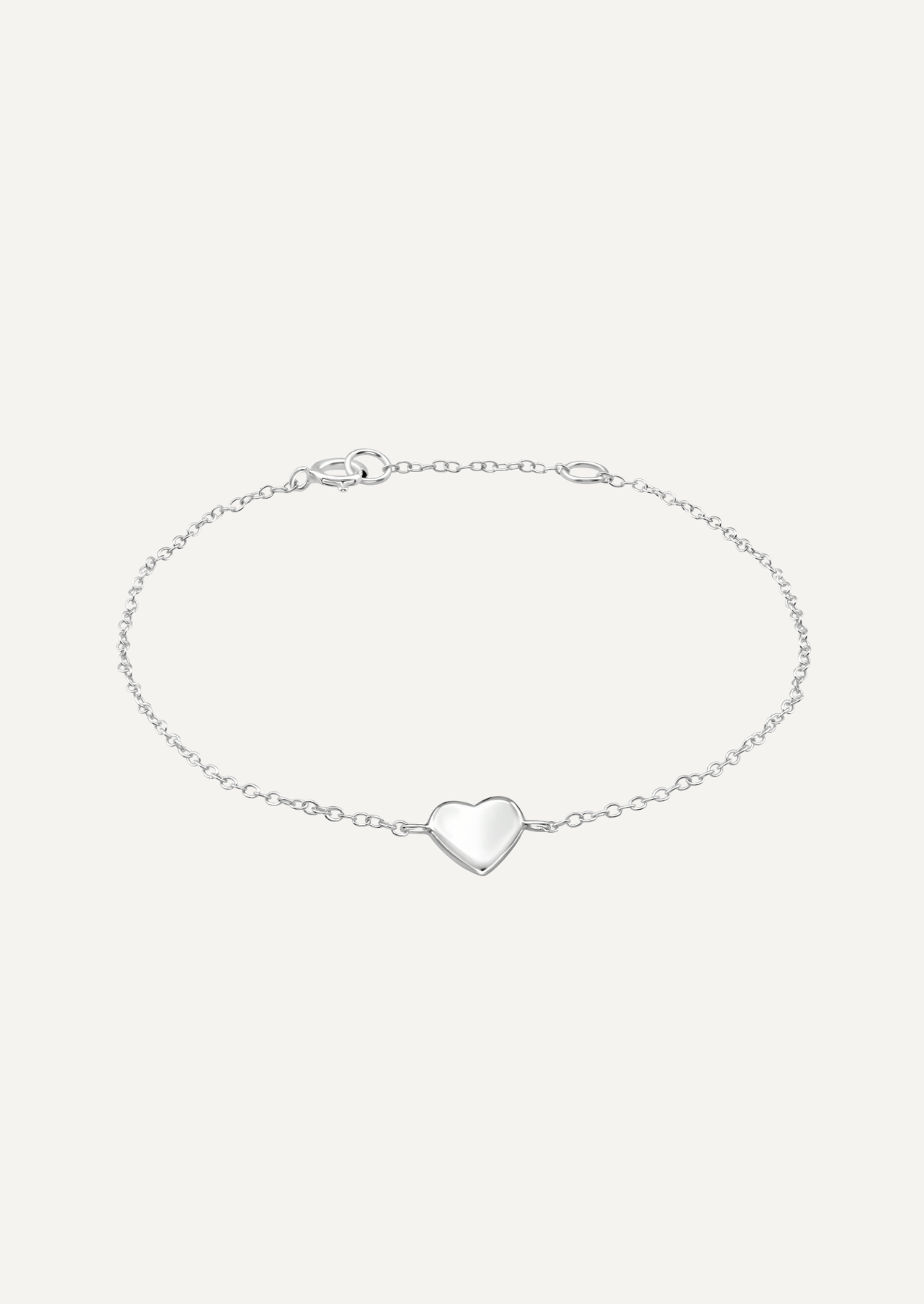 The Take Heart Silver Bracelet - Molten Store