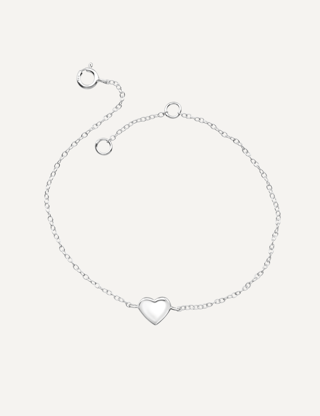 The Take Heart Silver Bracelet - Molten Store