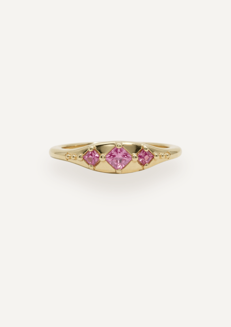 The Tatty Sapphire & Tourmaline Ring