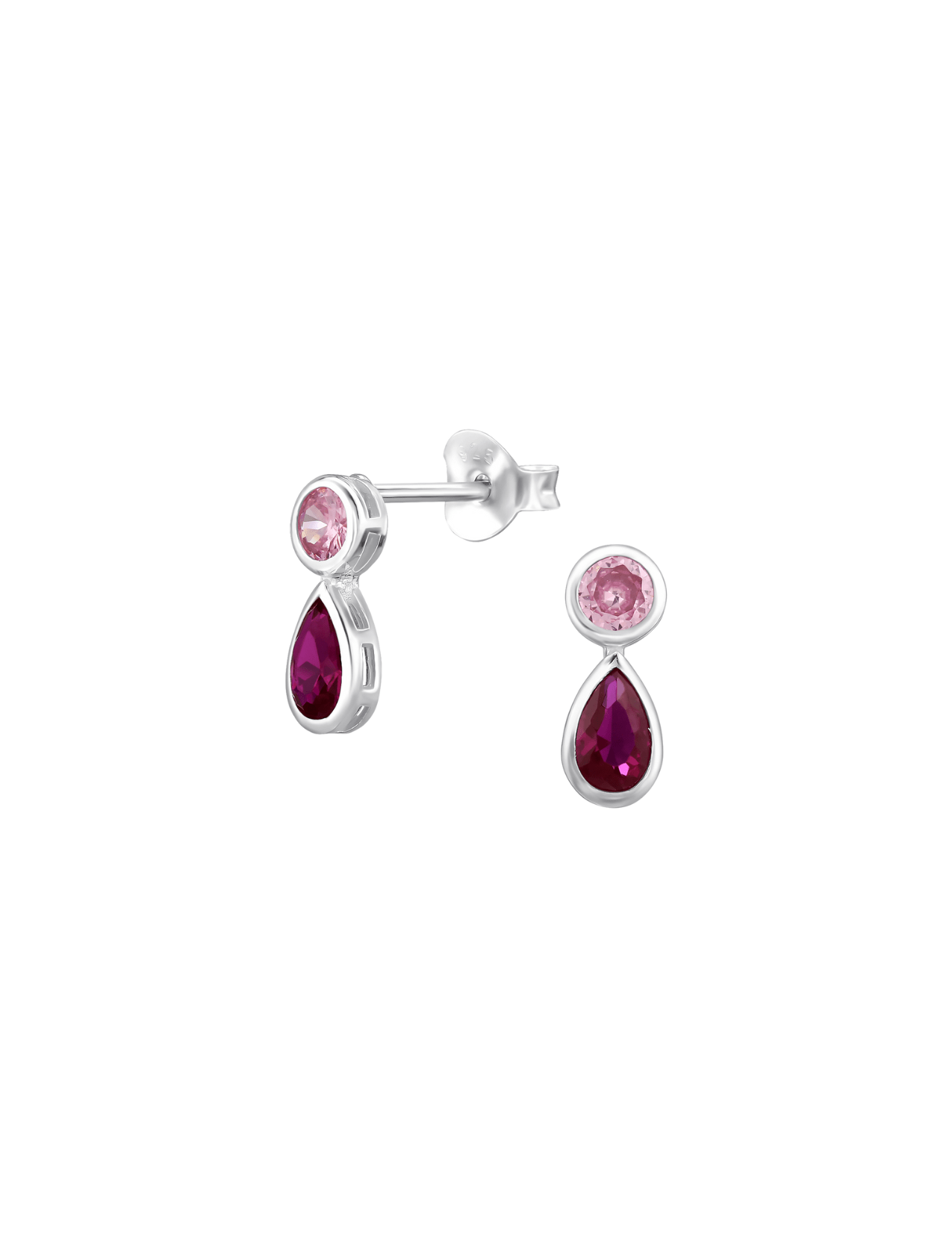 The Thalia Sterling Silver Stud Earrings - Molten Store
