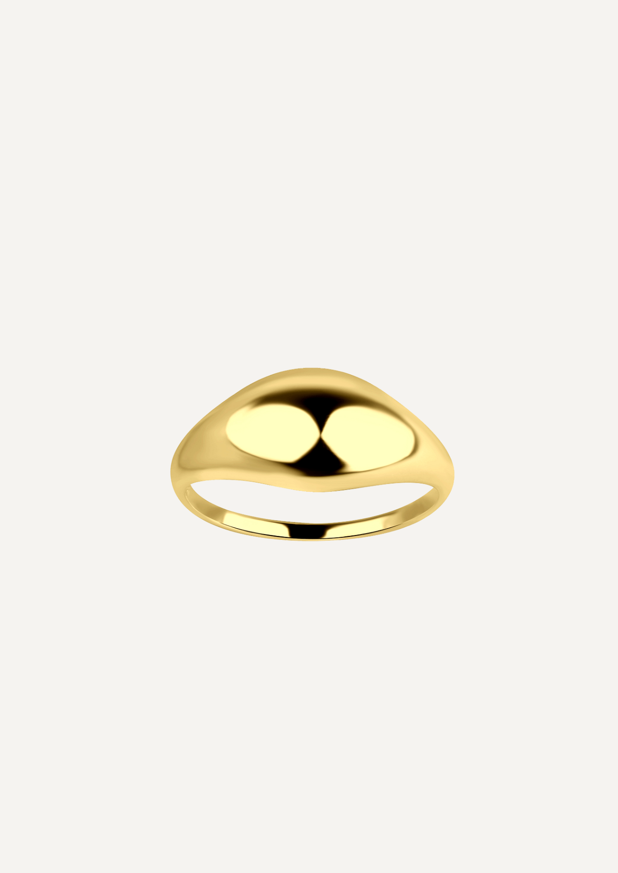 The Tide Gold Vermeil Ring - Molten Store