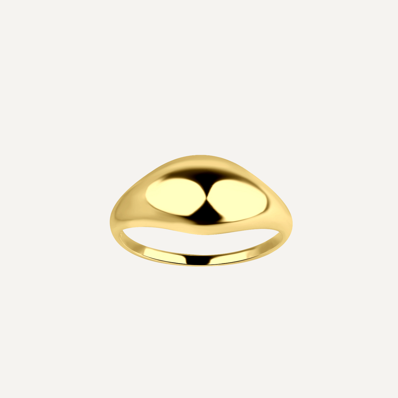 The Tide Gold Vermeil Ring - Molten Store