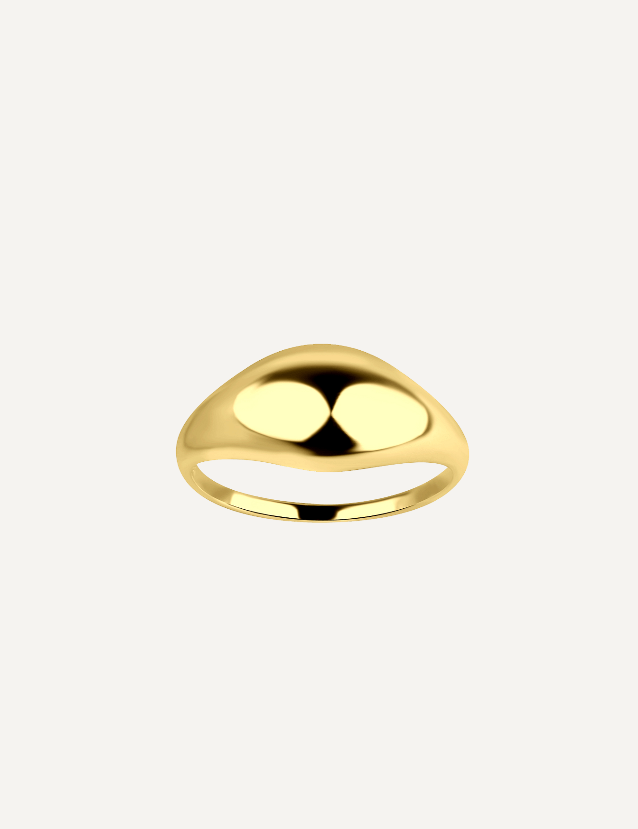 The Tide Gold Vermeil Ring - Molten Store