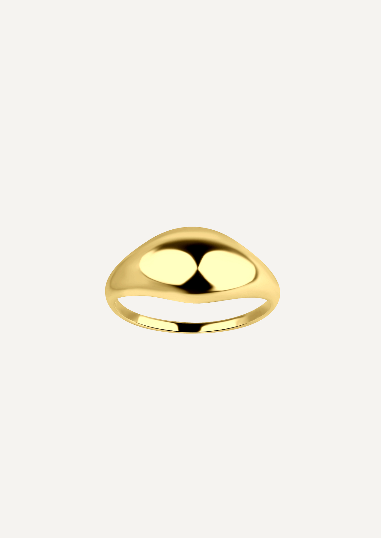 The Tide Gold Vermeil Ring - Molten Store
